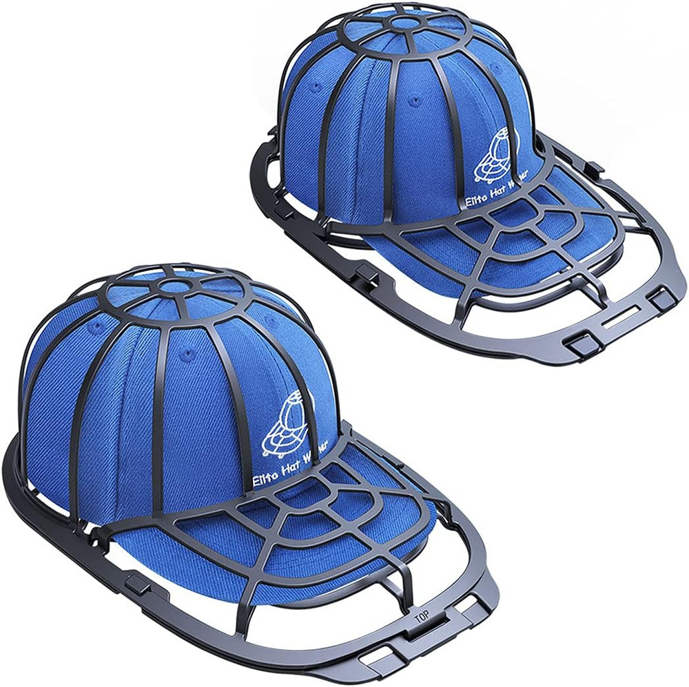 2 Pack Hat Washer Cap Cleaner Frame Rack for Washer Dishwasher