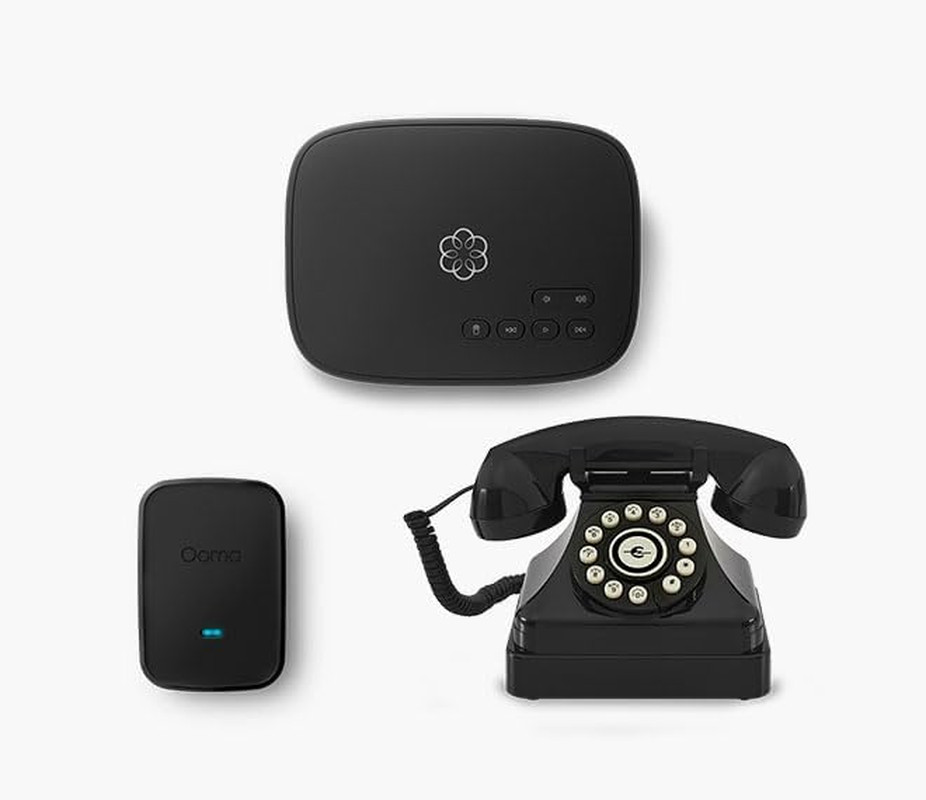 Telo Air 2 with Retro Kettle Phone Bundle. Rotary Inspired Handset. Includes Fre
