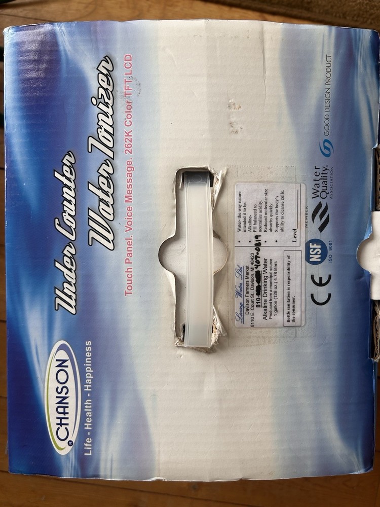 Miracle M.A.X. Royale Chanson VS-70 Under Sink Water Ionizer Touch Panel 7-Stage