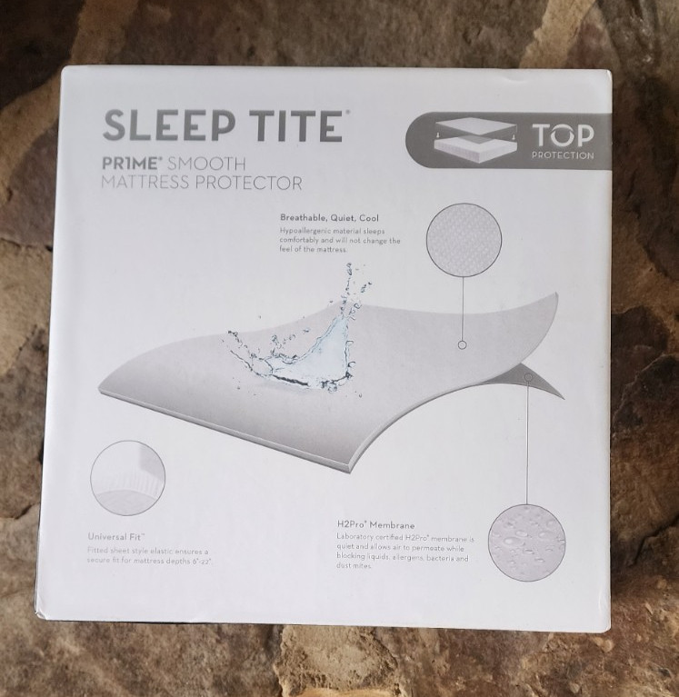 Malouf Sleep Tite Prime Smooth Mattress Protector Split Head Queen Size SL0PYQM