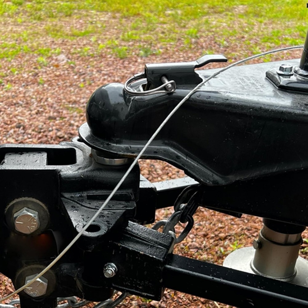 Pack of 6 Durable 2-3/4" Arch Trailer Pins - Rust Resistant Coupler Solution