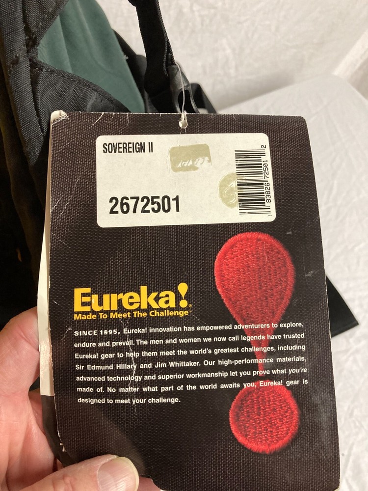 Eureka Soveriegn II internal frame back pack **NEW**