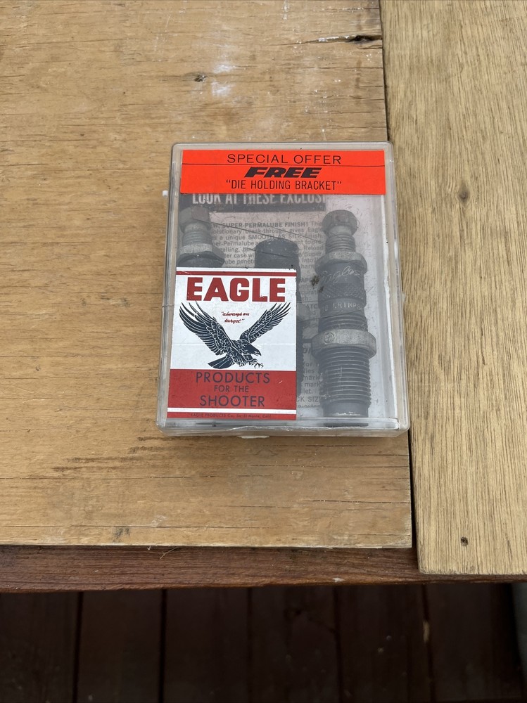 VINTAGE EAGLE 45/70 RELOADING DIE SET OF THREE.
