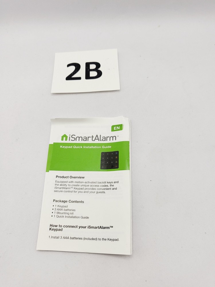 iSmart Alarm - Wireless Talking Keypad Accessory