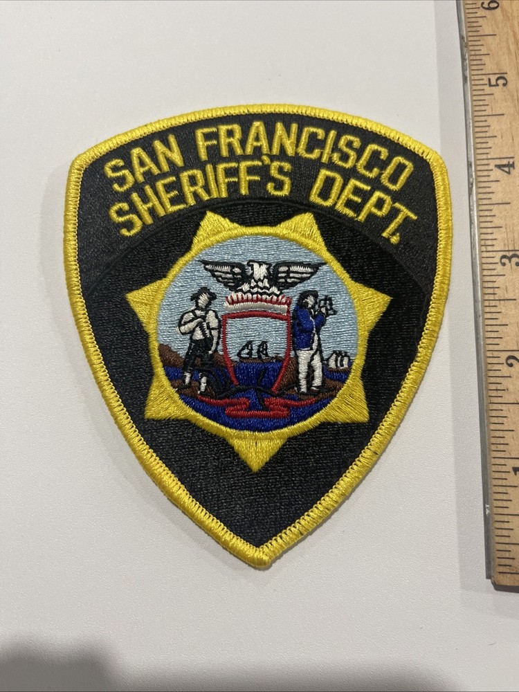 California San Francisco Sheriffs Dept Patch