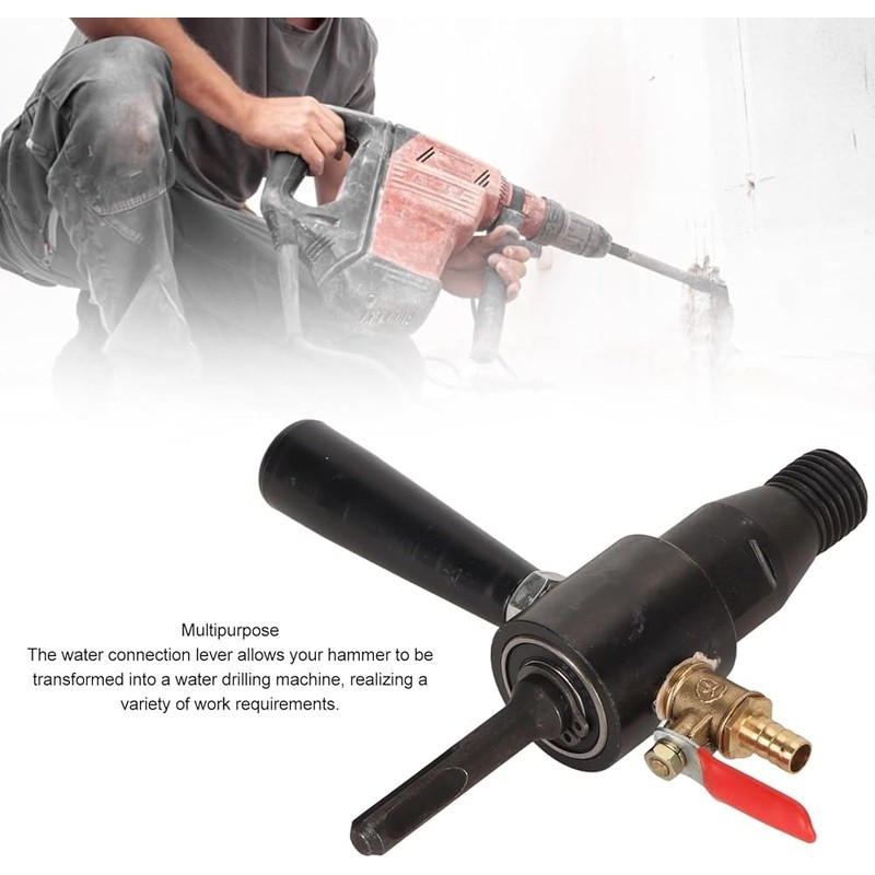 Electric Hammer Water Drill Adapter Pure Copper Efficient Multi-Purpose Tool New