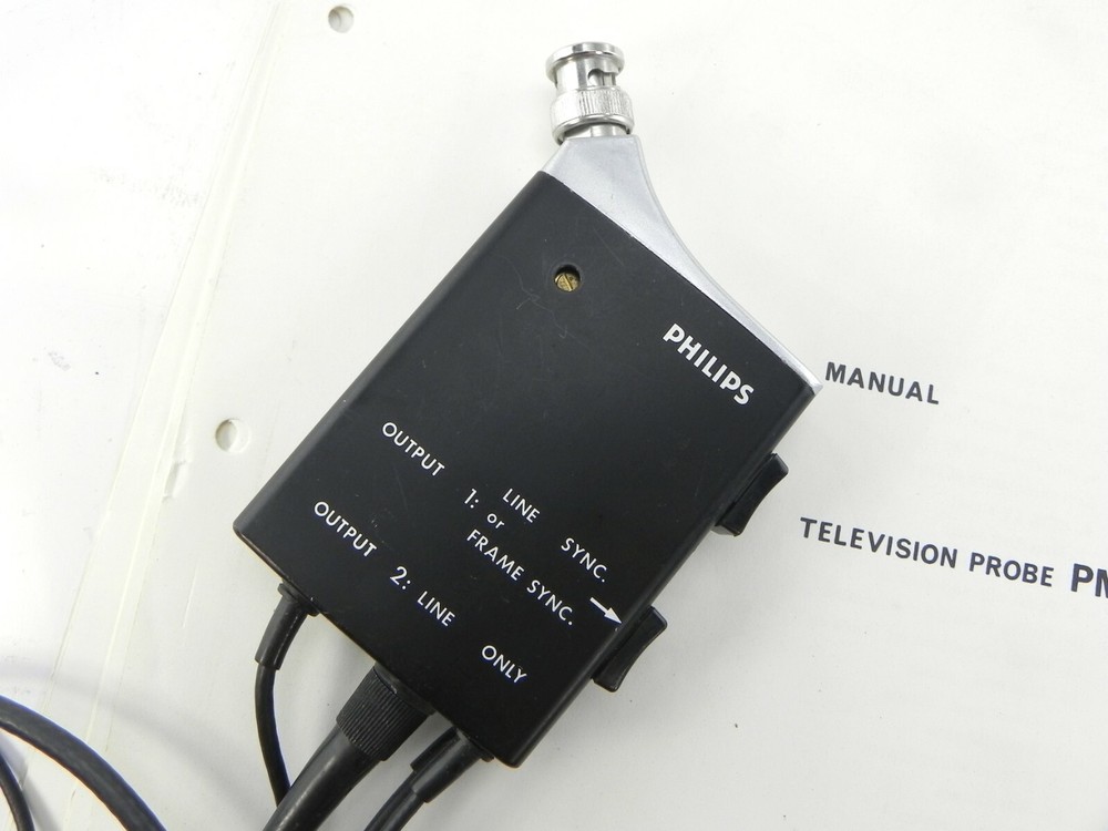 Philips PM 9347 Television Probe and Manual