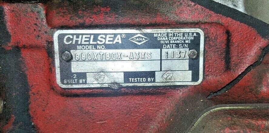 CHELSEA PTO 880XTDUX-A3XS