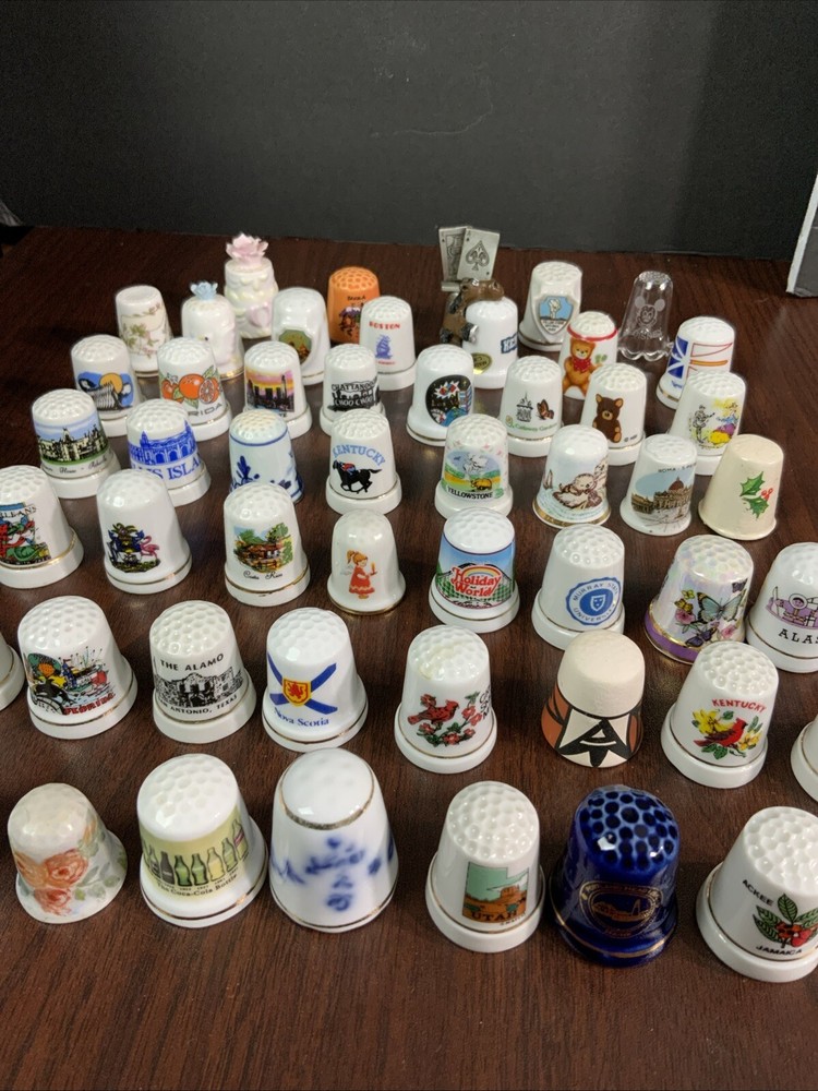 Lot of 52 Thimbles