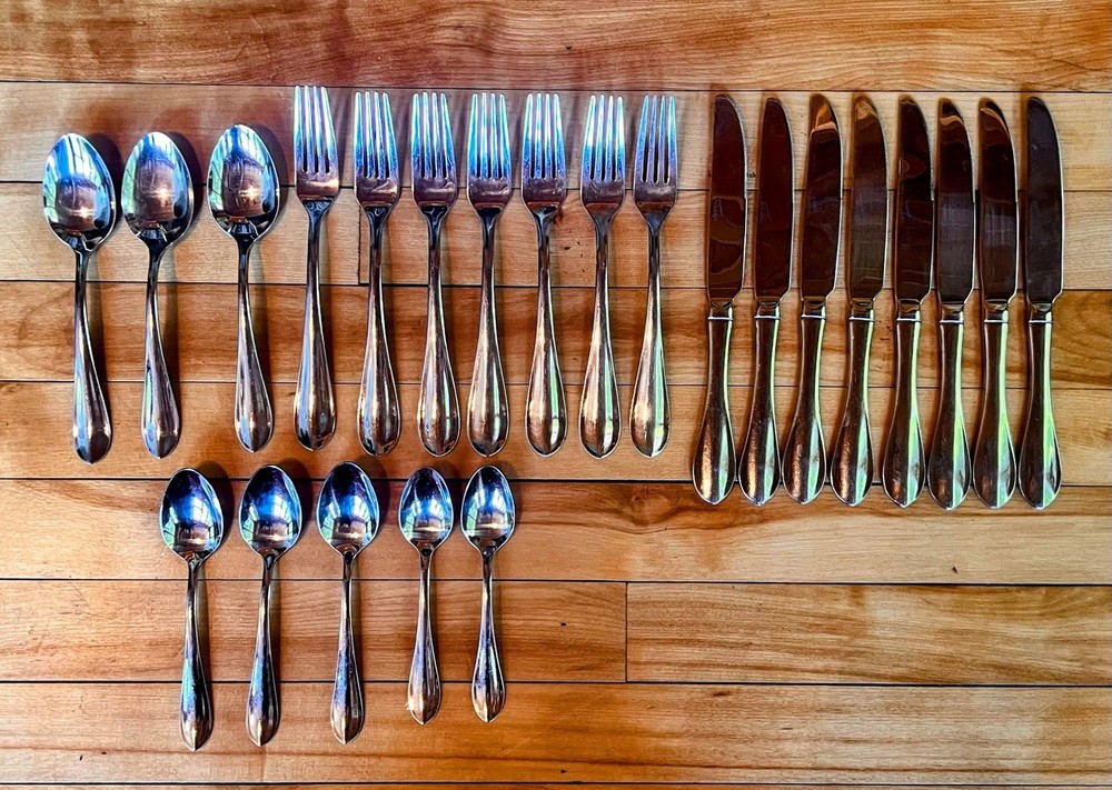 Hampton Silversmiths Argent HSV223 Mixed Flatware Lot 23 Pieces