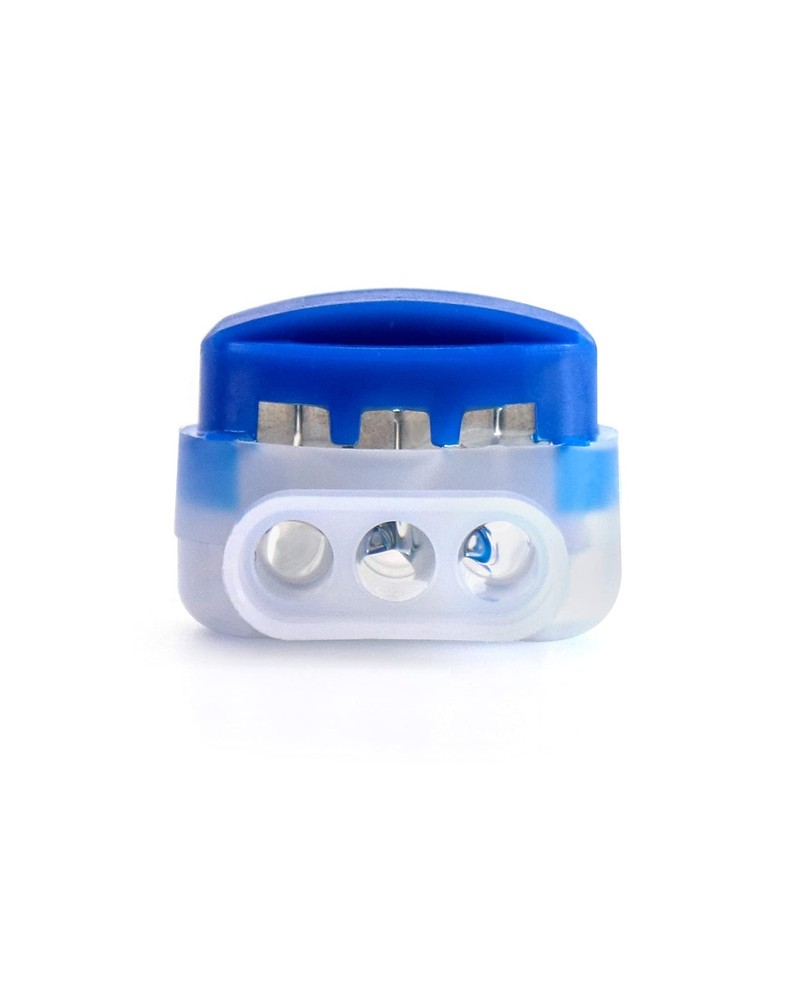 QWORK 100 Pack 3 Wire Connectors Electrical IDC 314-BOX 314-BOX, 100