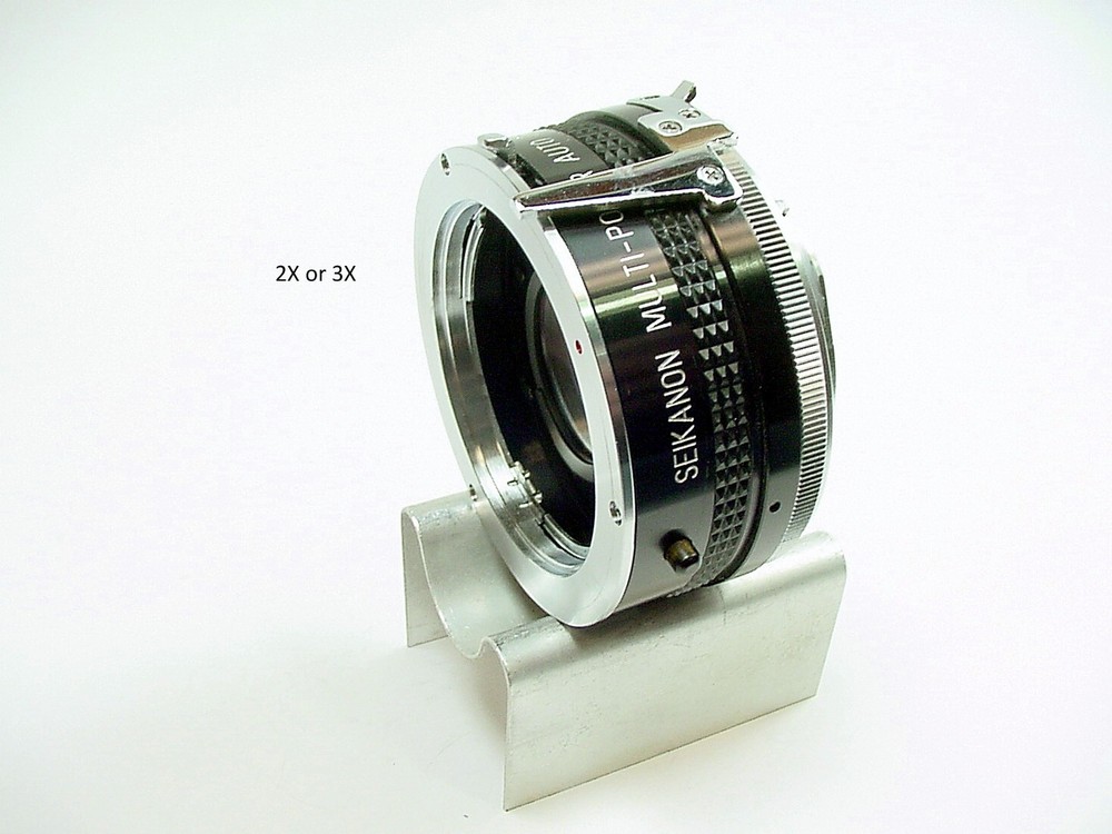 Seikanon Multi-Power (2X-3X) Tele Converter | Minolta MD | E+ | $26 PP | #1 |