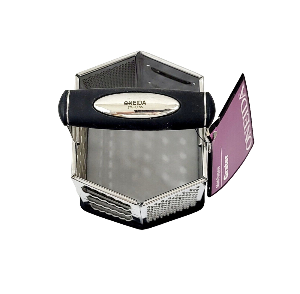 Oneida Stainless Steel Multi Purpose Grater 6 Sided