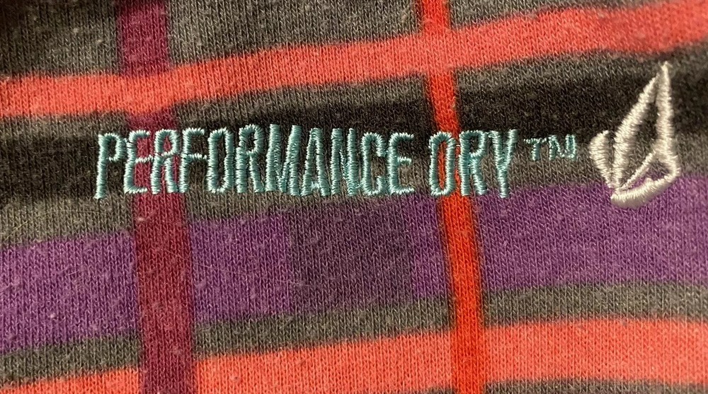 VOLCOM PINK PLAID Performance Dry Warm Sweats