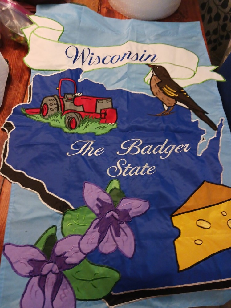 Wisconsin Flag The Badger State
