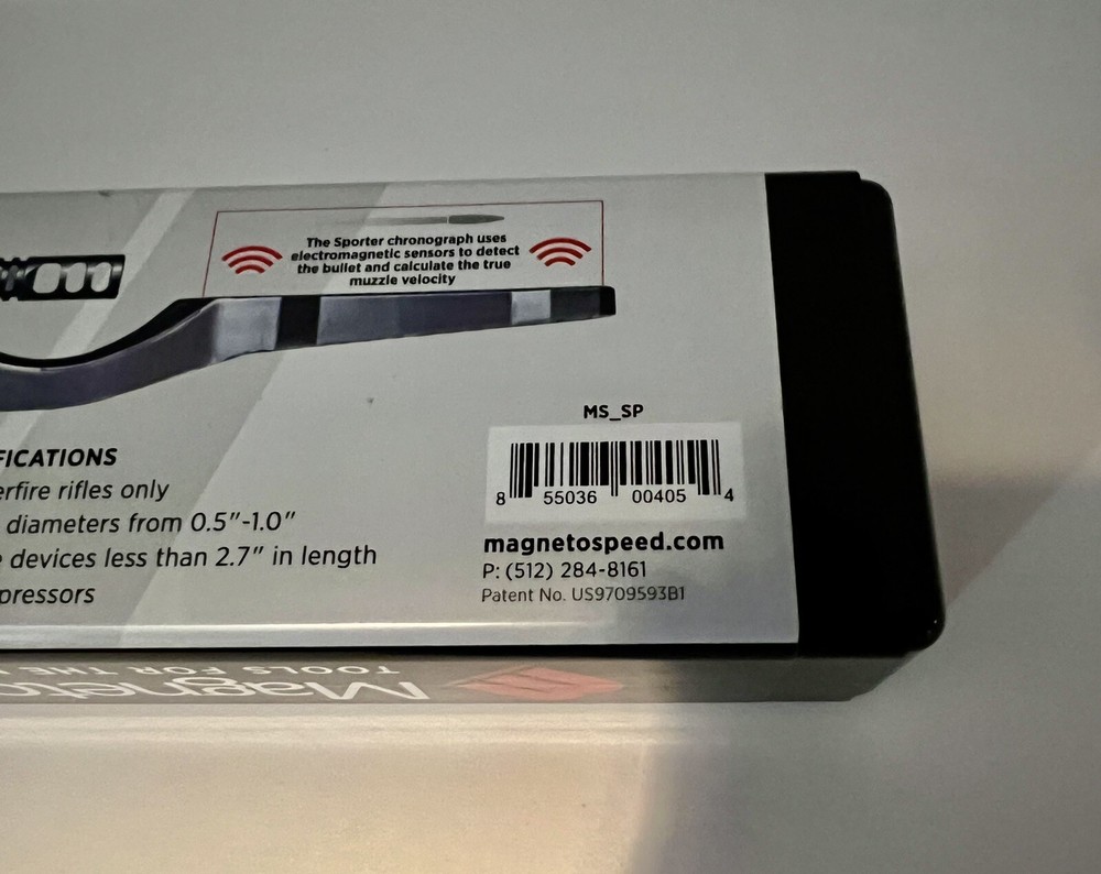 Magnetospeed Sporter Barrel Mount Chronograph