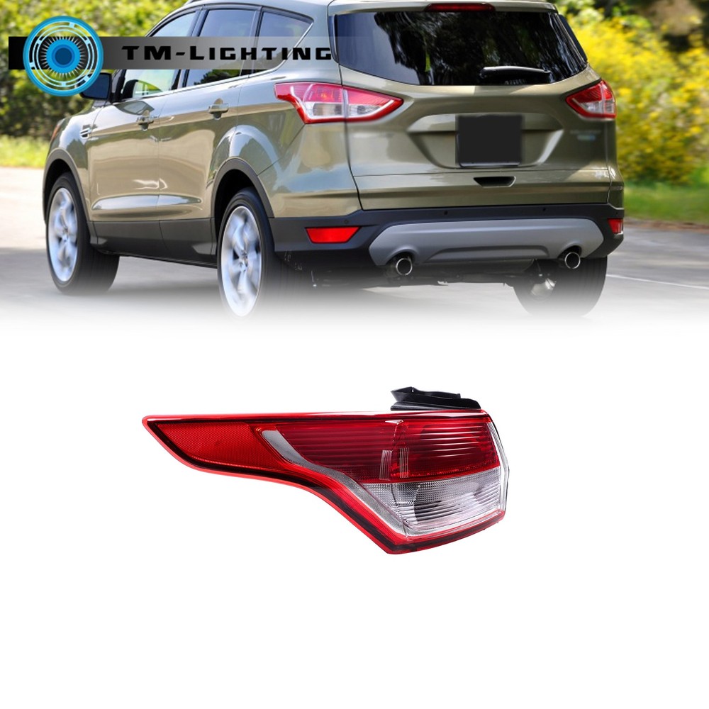 For Ford Escape 2013-2016 Outer Tail Lamp Halogen Tail Light Driver Left Side