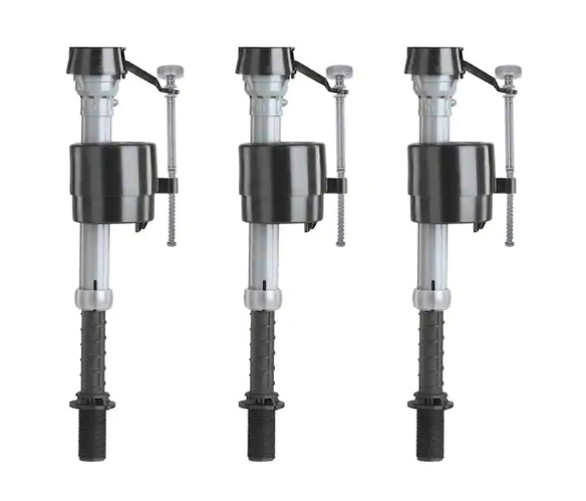 400A Universal Toilet Fill Dual Flush Valve (Contractor 3-Pack)