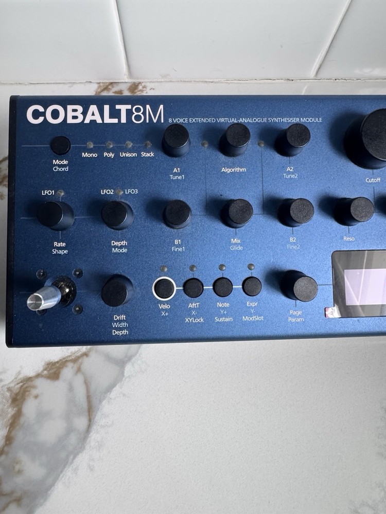 Modal Electronics Cobalt8M Desktop Synthesizer, Display, Arpeggiator, Effects