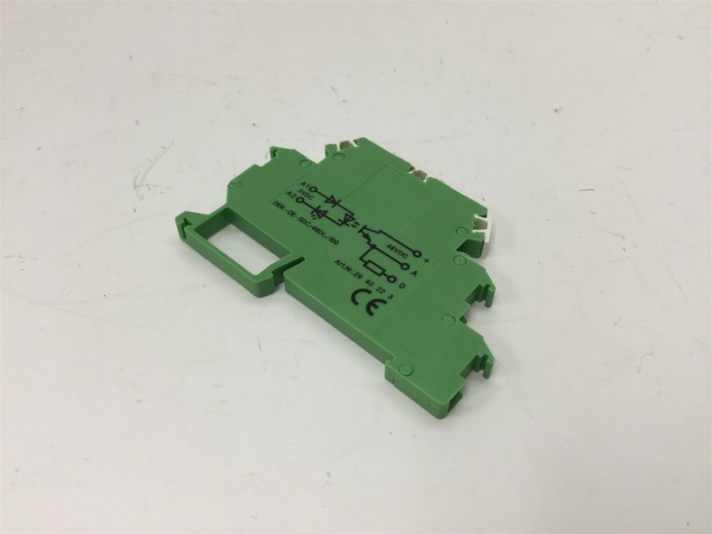 Phoenix Contact 2940223 Solid State Relay, SPST-NO, Input: 5VDC, Output: 3-48VDC