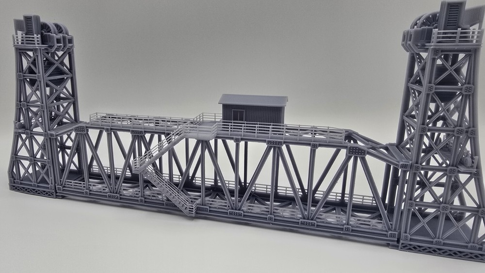 N scale Lift Bridge Single-Track 1:160