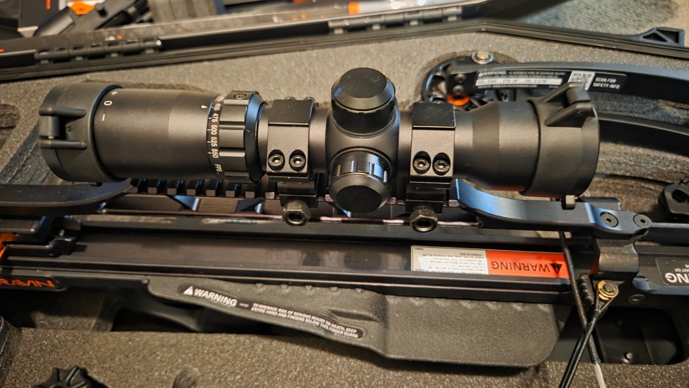 Ravin 100 yard illuminated  450 scope