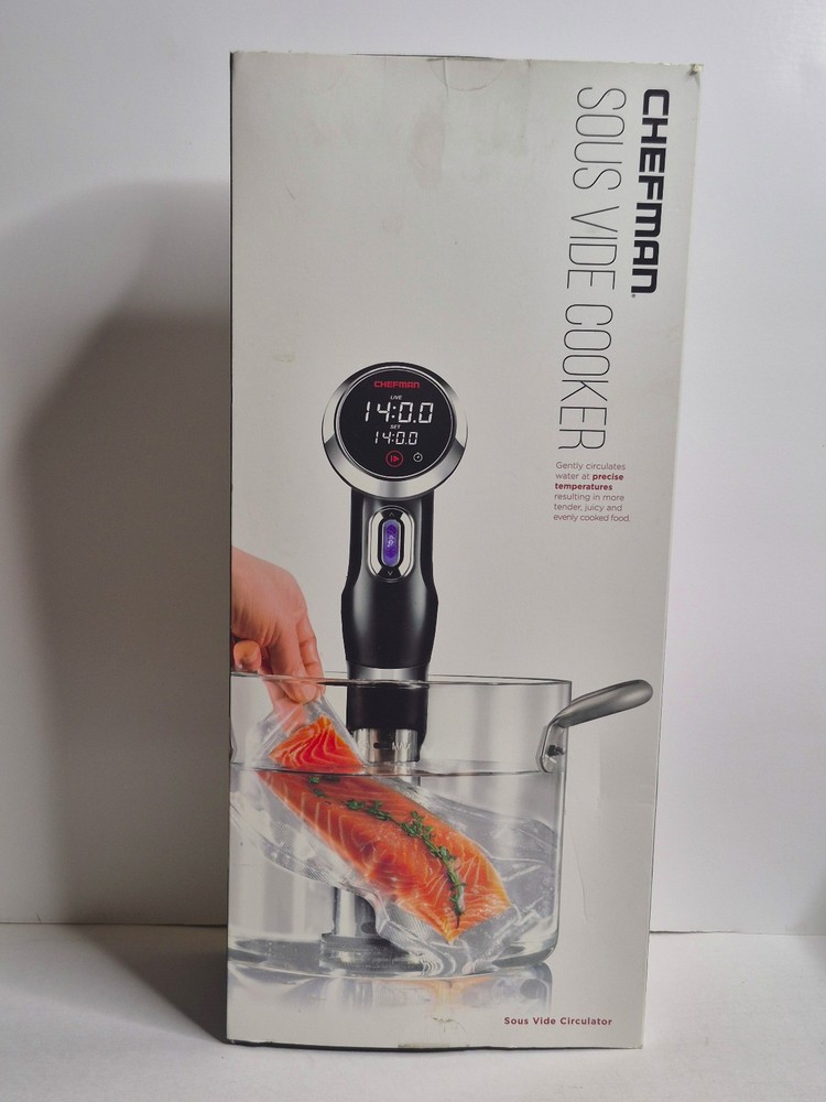 CHEFMAN RJ39 BLACK SOUS VIDE PRECISION COOKER - IMMERSION CIRCULATOR DIGITAL