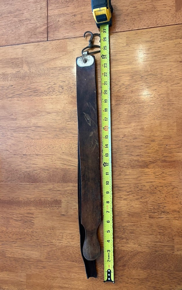 Vintage Leather Razor Strop Sharpening Strap 24”