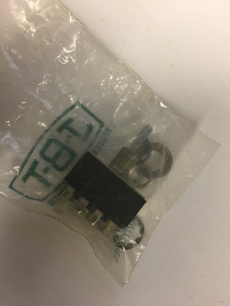 JBT  TOGGLE SWITCH 4PDT (ON)-OFF -(ON)  NOS