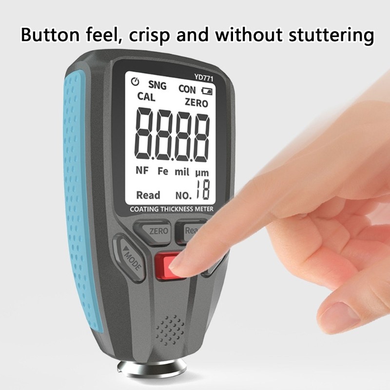 strong ABS Coating Thickness Detectors LCD Display for Precise Layer