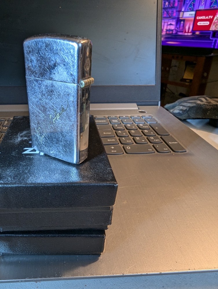 1972 ORTHO slim zippo lighter