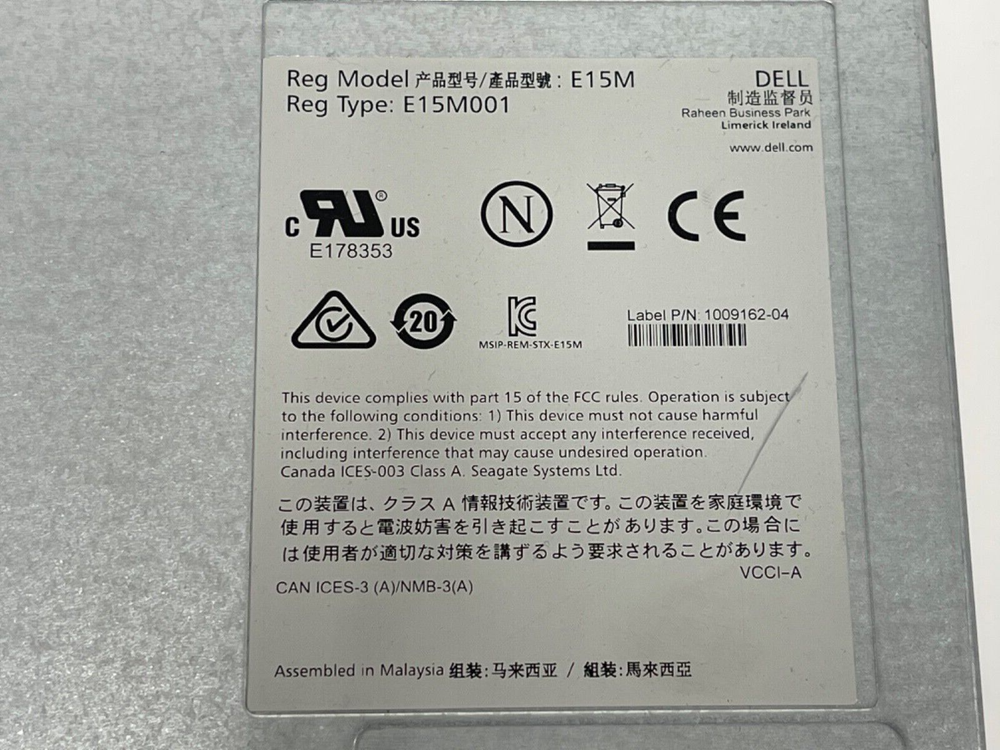 Dell 10G-ISCSI-2 TYPE B E15M001 Storage Controller for SCV2000