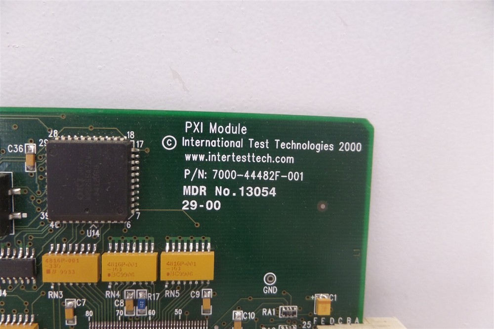 International Technologies 7000-44482F-001 Functional Tester Controller Card