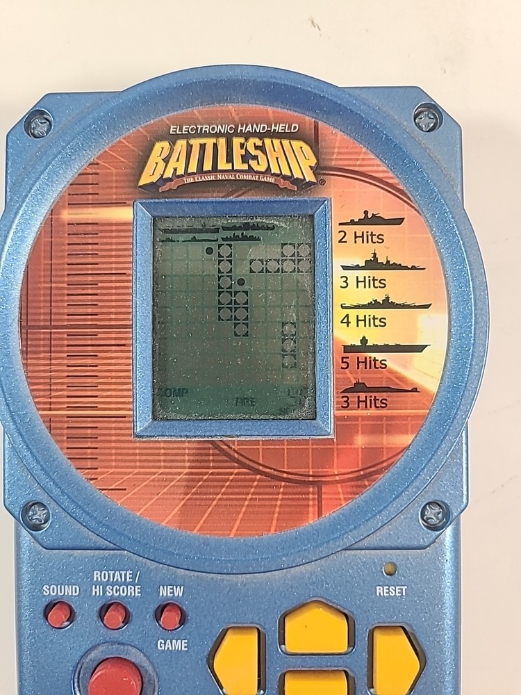 Milton Bradley - Electronic Hand-Held Battleship Game 2002 Tested/Working