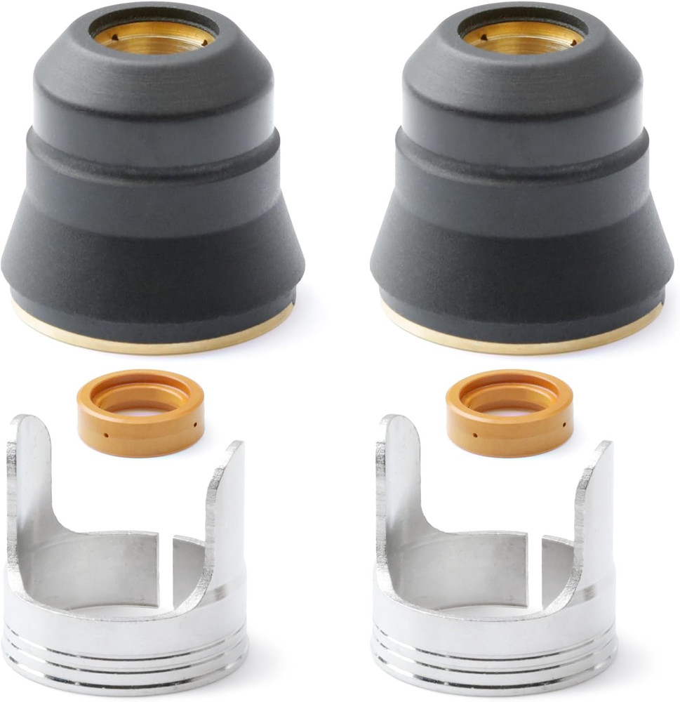 2 Pack Tip Kit Replacement for Harbor Freight Titanium Plasma Cutter 45 IPT-45 T