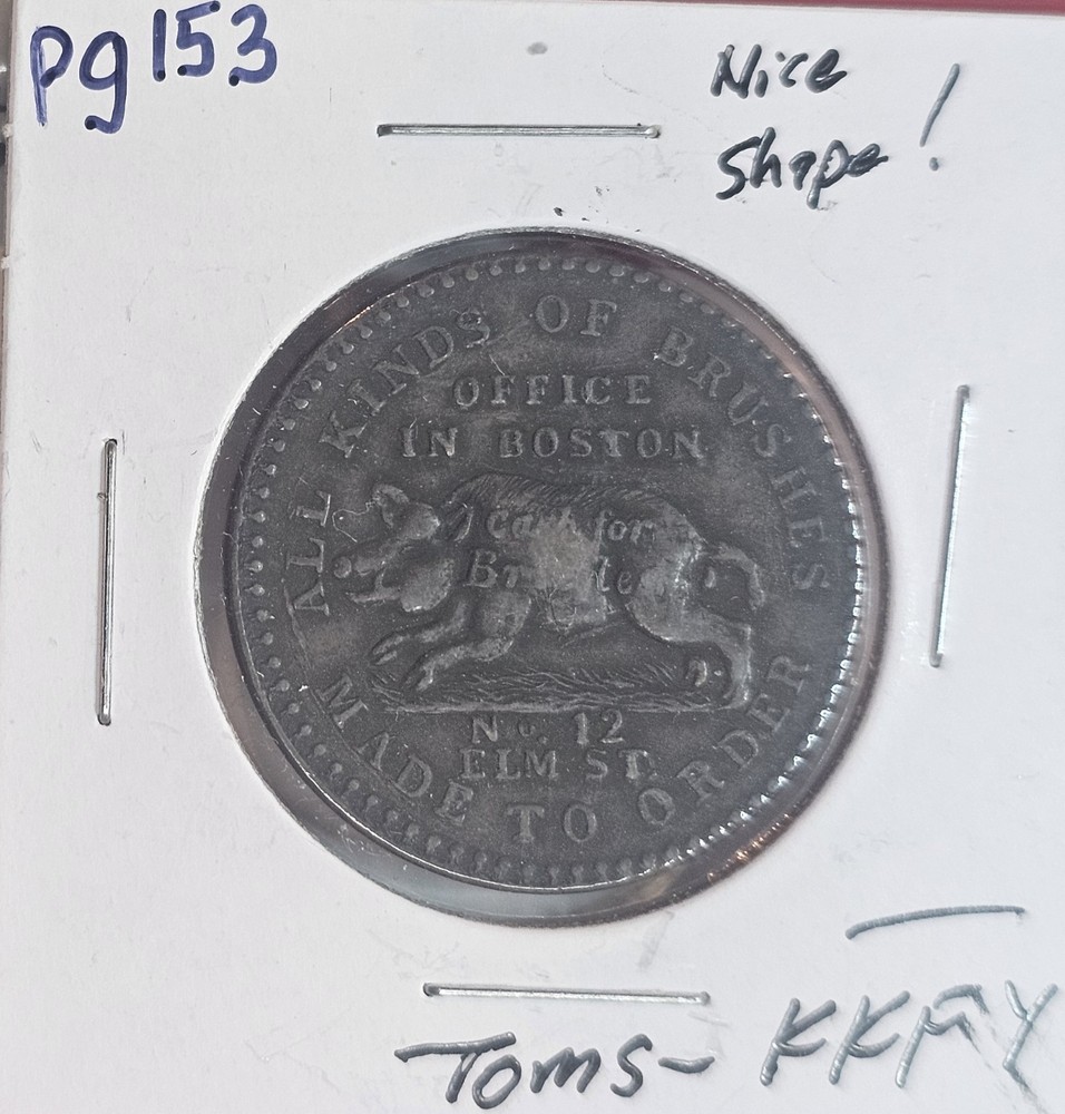 JOHN J. TAUTON, HARD TIMES TOKEN