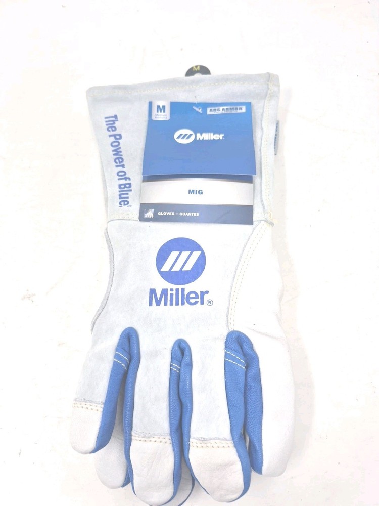 Miller Genuine MIG-Gloves - 1 pair- Medium size- new