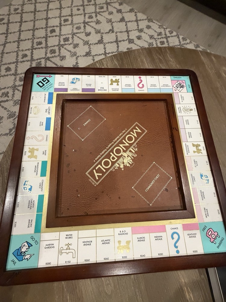 Rare Frontgate luxury Edition Monopoly Board game Preowned