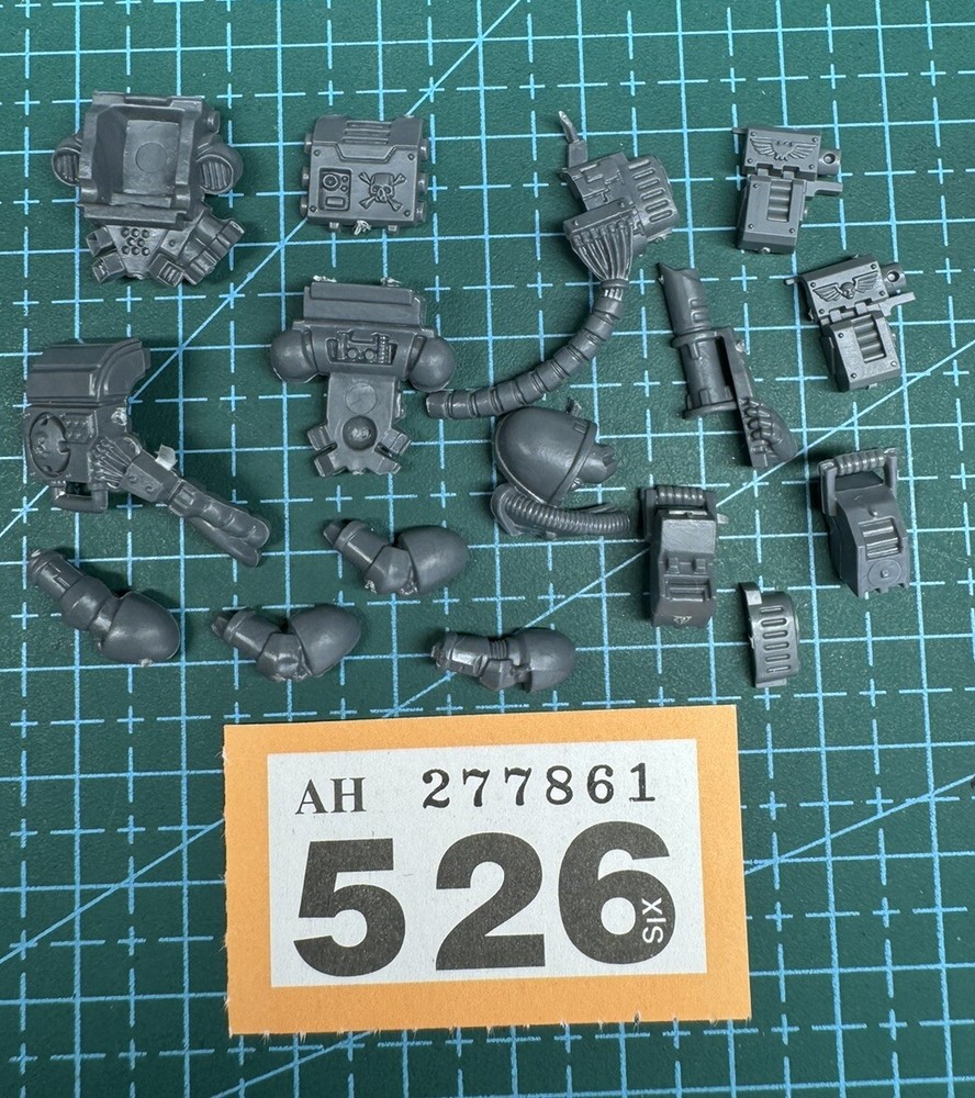 5 Devastator Backpack Extras Bundle 40k Bits Space Marines Hours Heresy Mk 7