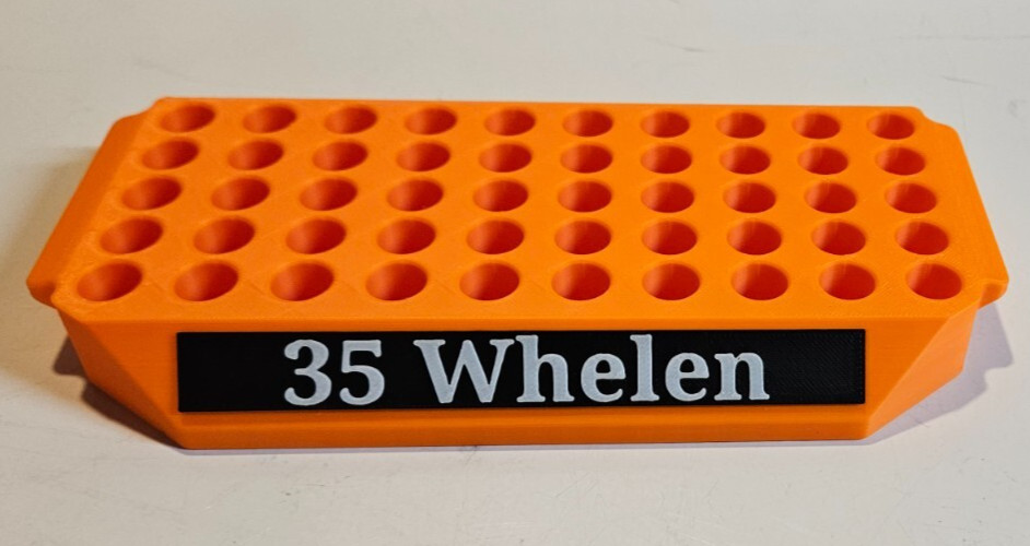 Reloading Tray for 35 Whelen or similar size - Select Color