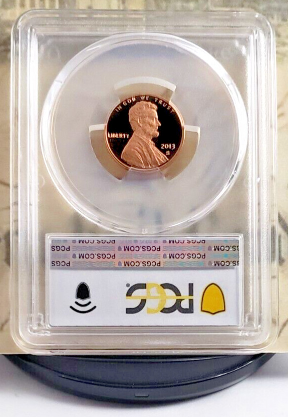 2013-S Lincoln Shield Proof Cent - PCGS PR70RD DCAM - Top Grade! 8214