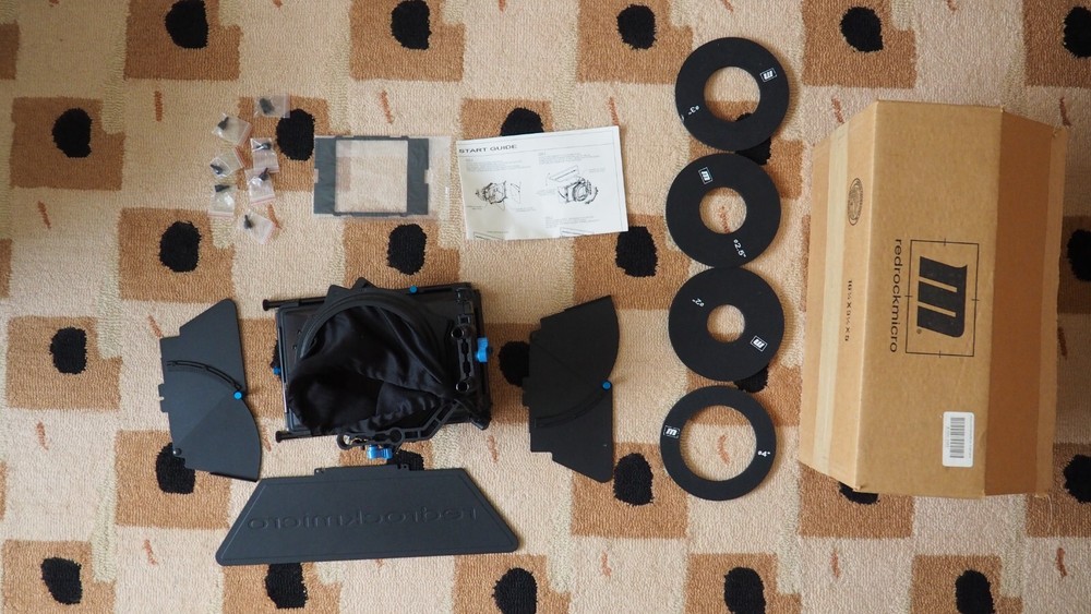 Redrock Micro microMatteBox Deluxe Bundle (Great Condition) Camera Matte Box