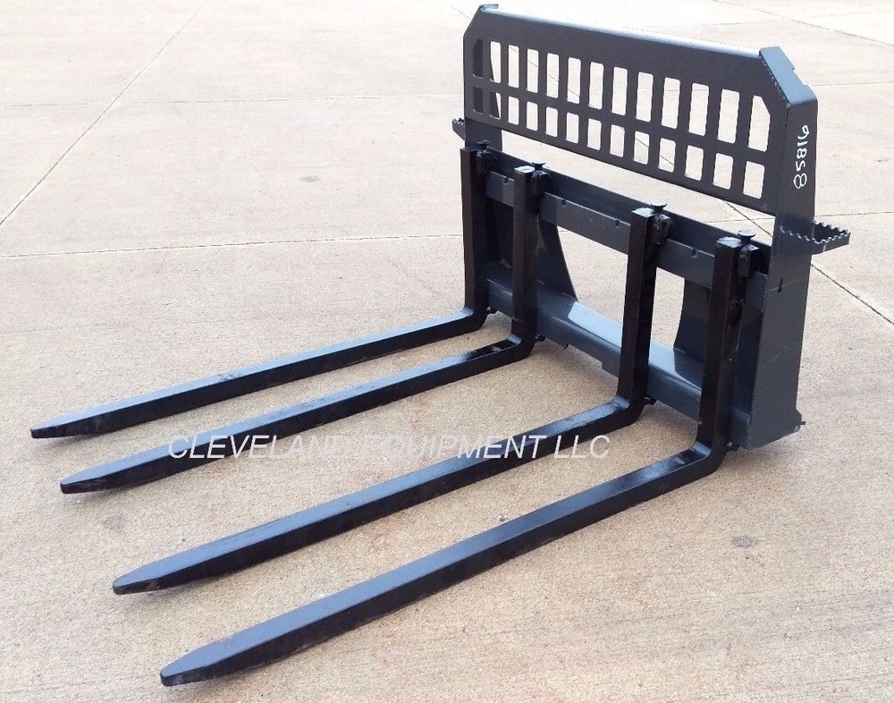 NEW BLOCK FORKS & FRAME ATTACHMENT Skid-Steer Track Loader Cinder Brick Bobcat
