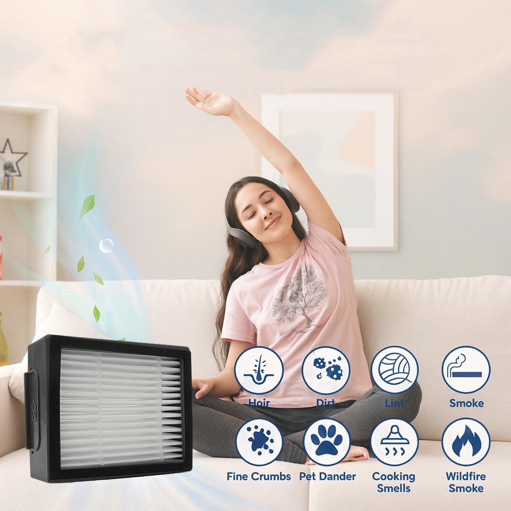 10 Pack High-Efficiency Filter Replacement for Roomba e, i & j Series -...