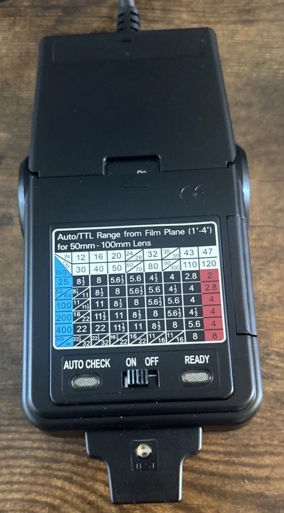 for Minolta Macro Ringlight Flash RF-59Mi TTL Macro Flash Hot Shoe