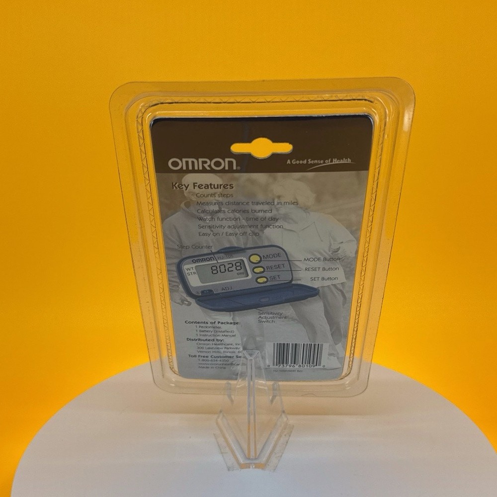 Copied - Omron Pedometer - Track Steps Without a Smartphone!