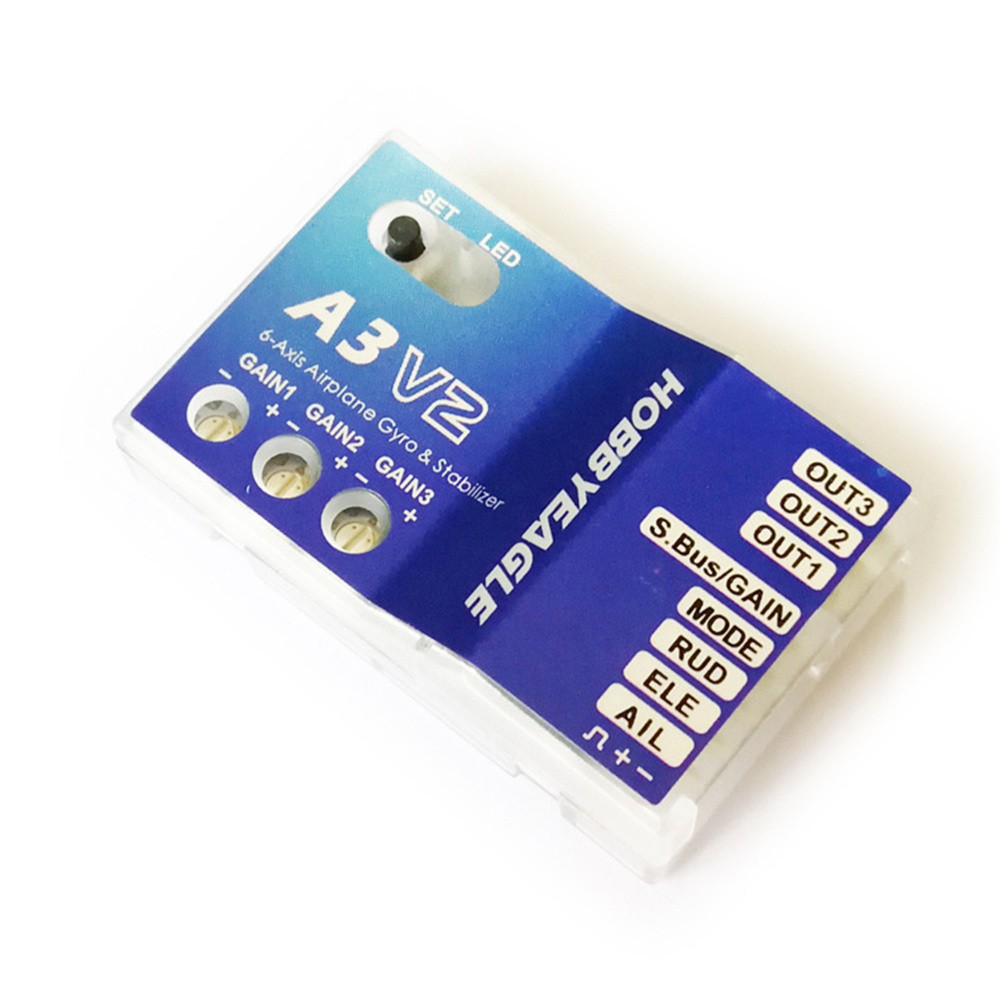 A3-V2 6-Axis Fixed-wing For Gyro Flight Stabilizer Controller For Airplane Drone
