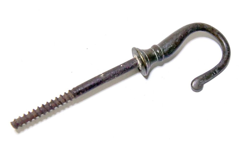 VINTAGE BRASSW CEILING HOOK FOR LIGHT