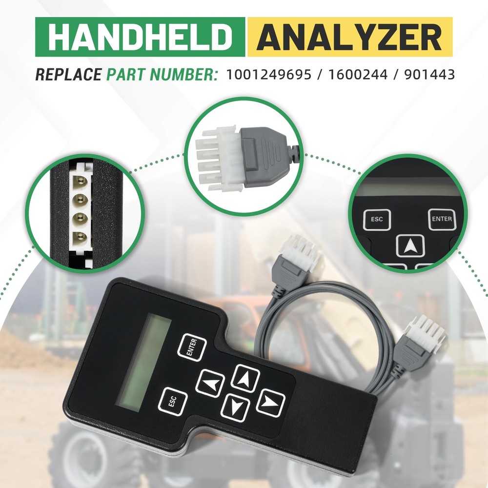 Rendrox Handheld Analyzer Diagnostic Tool Kit w/Cable Compatible with JLG Sci...