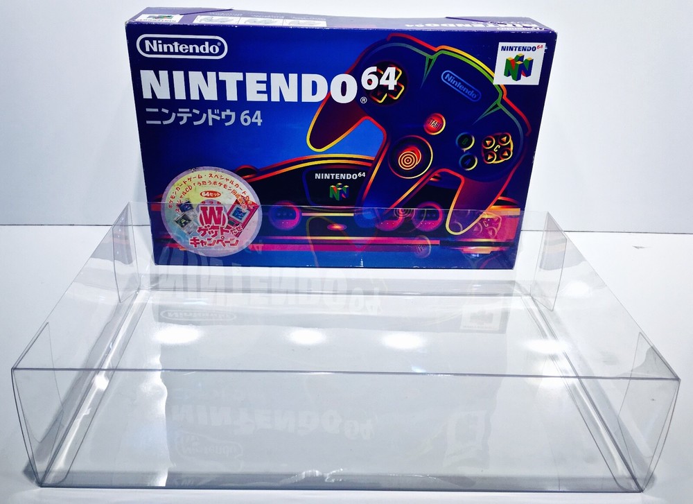 1 Console Box Protector For JAPANESE N64 Console Boxes Read Item Description!